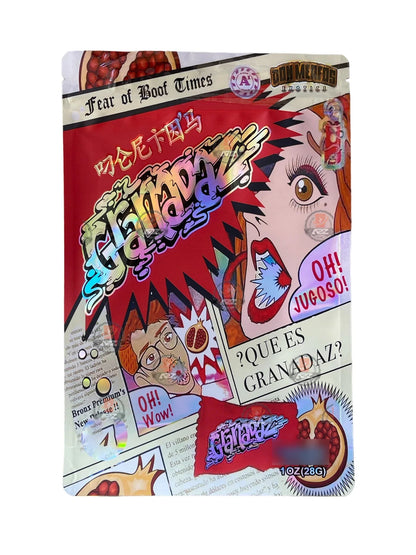 Don Merfos Granadaz 1 OZ 28G Mylar bag (50 Count) - Black Unicorn Hub