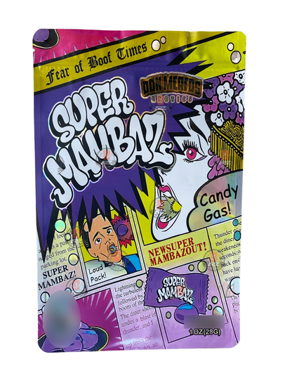 Don Merfos Super Mambaz 1 OZ 28G Mylar bag (50 Count)