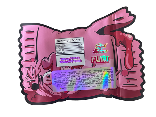 Chicle Mylar Bag 1 OZ 28G (50 Count) Fumi High Volume