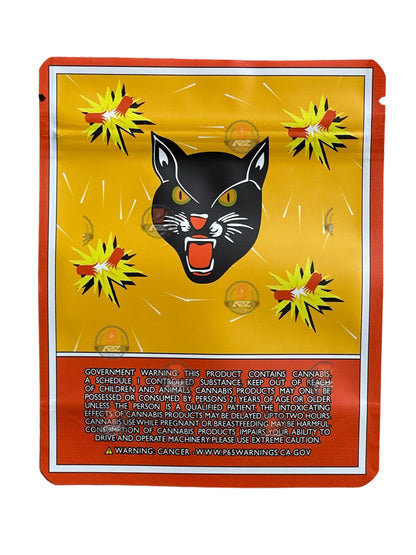 Fire Crackers Mylar Bags 3.5g Bays Finest Deep in the bag - Black Unicorn Hub