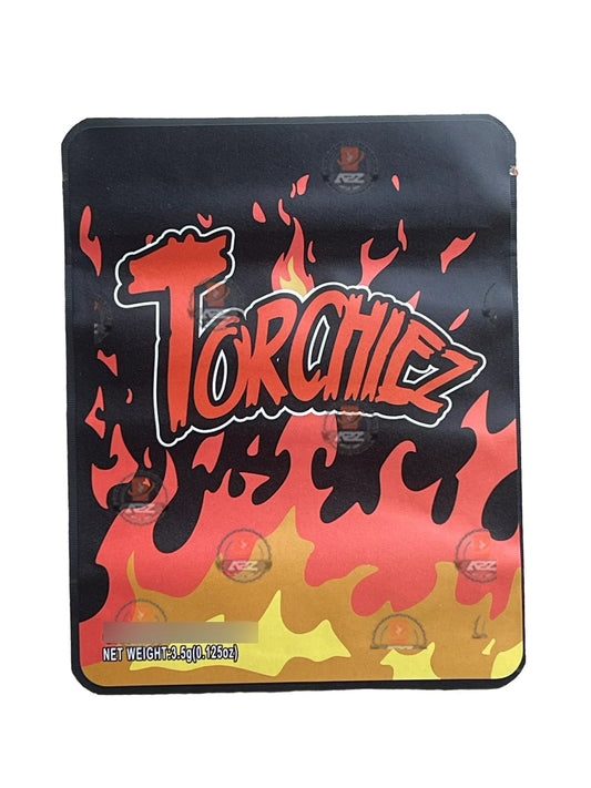 Sprinklez Torchiez Mylar Bags 3.5g Sticker base Bag -With stickers and labels - Black Unicorn Hub