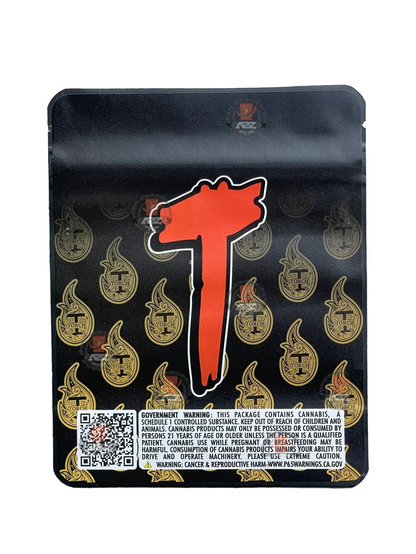 Sprinklez Torchiez Mylar Bags 3.5g Sticker base Bag -With stickers and labels - Black Unicorn Hub