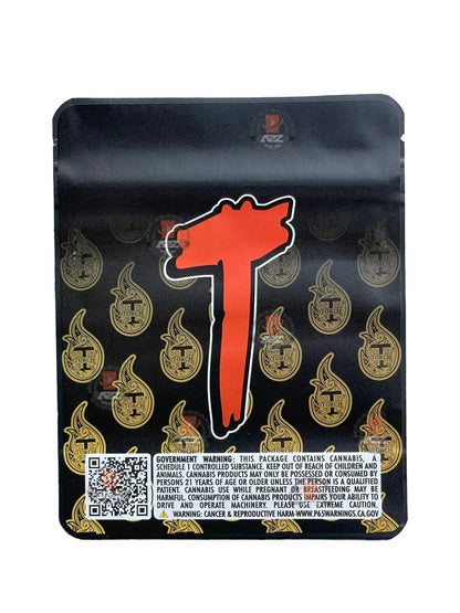 Sprinklez Torchiez Mylar Bags 3.5g Sticker base Bag -With stickers and labels - Black Unicorn Hub