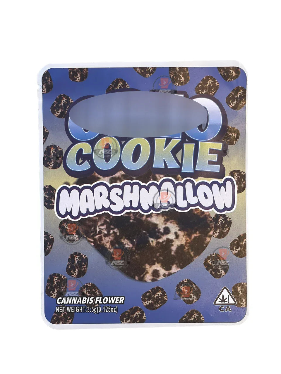 Sprinklez Cookie Marshmallow Mylar Bags 3.5g Sticker base Bag -With stickers and labels - Black Unicorn Hub