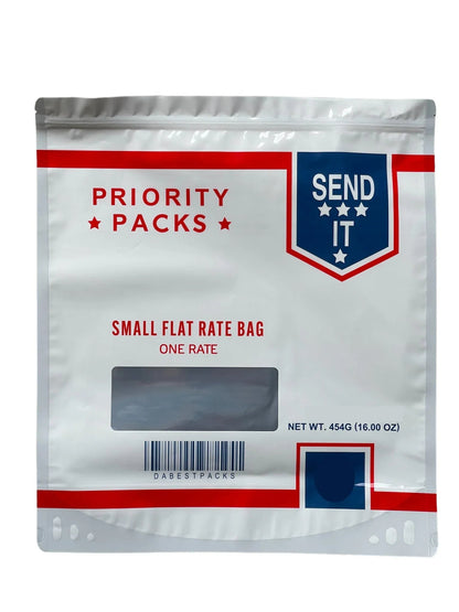 USPS Priority Mylar Bag (Large) 1LBS - 16OZ (454g) - Black Unicorn Hub