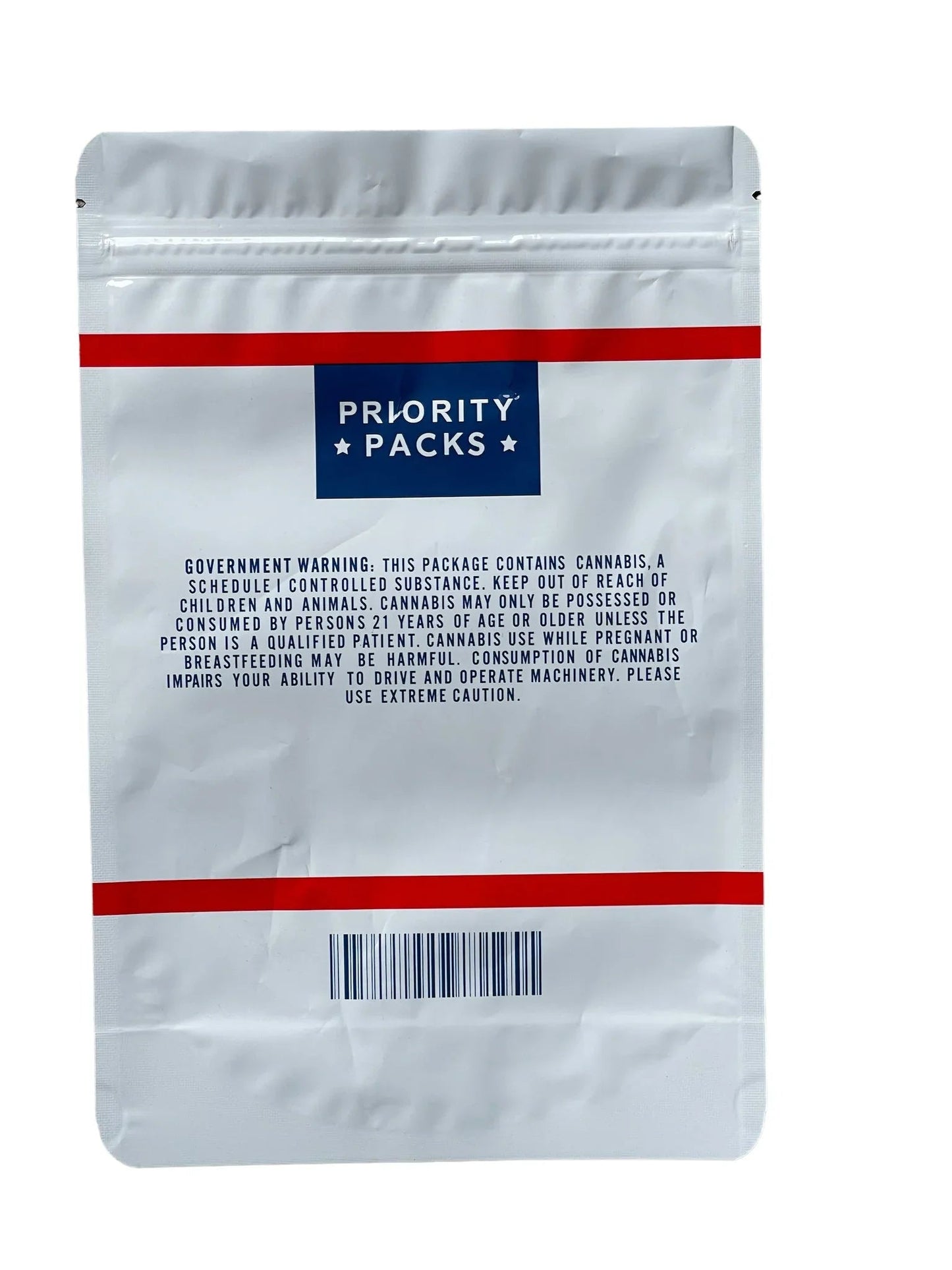 USPS Priority Mylar Bag 1 OZ 28G (50 Count) With Window - Black Unicorn Hub
