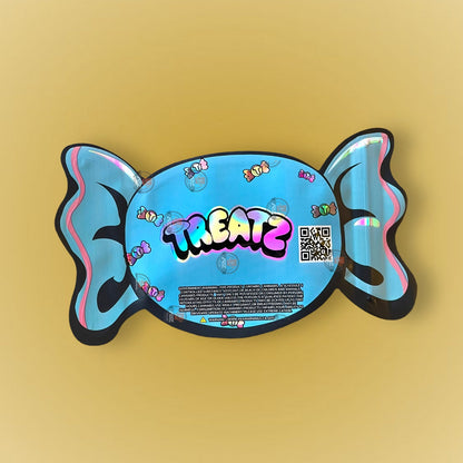 Penny Candy Original 3.5G Mylar Bags Cut Out-Holographic