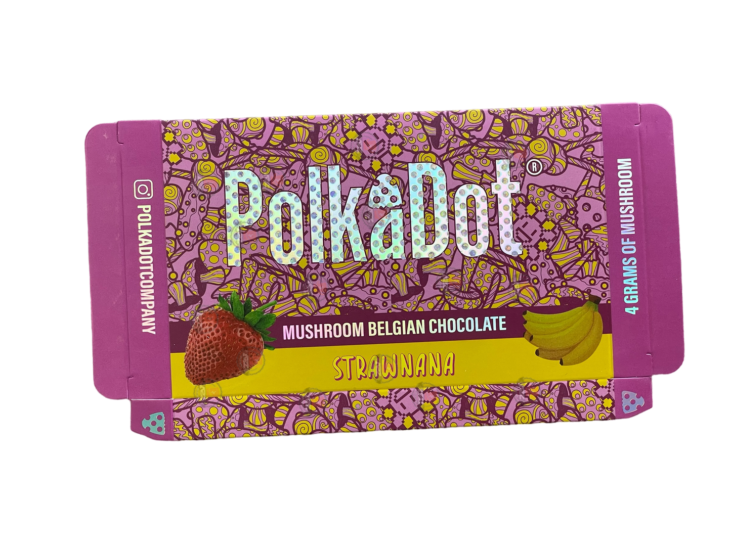 Polkadot Chocolate Packaging Strawnana
