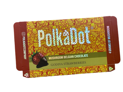 Polkadot Packaging Godiva Strawberries (Master Box Included) Empty Packaging