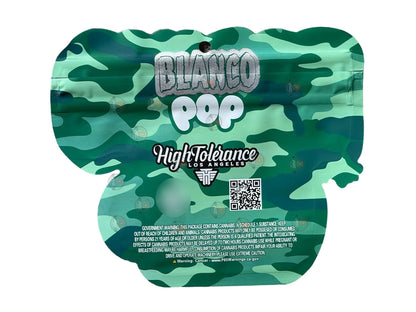 Blanco POP 3.5g Mylar Bag Cut Out High Tolerance - Black Unicorn Hub