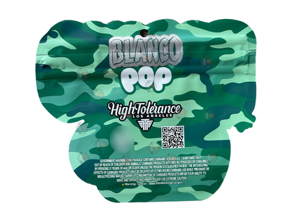 Blanco POP 3.5g Mylar Bag Cut Out High Tolerance