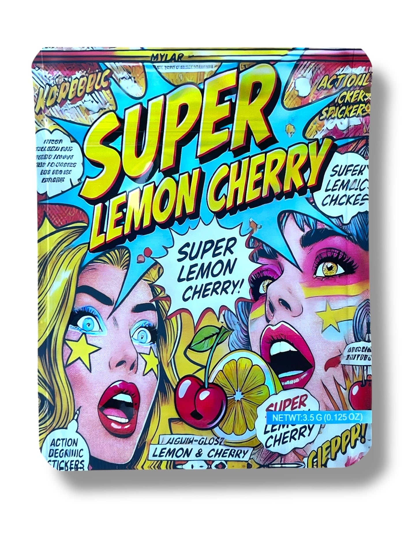 Super Lemon Cherry 3.5g Mylar Bag- Packaging Only