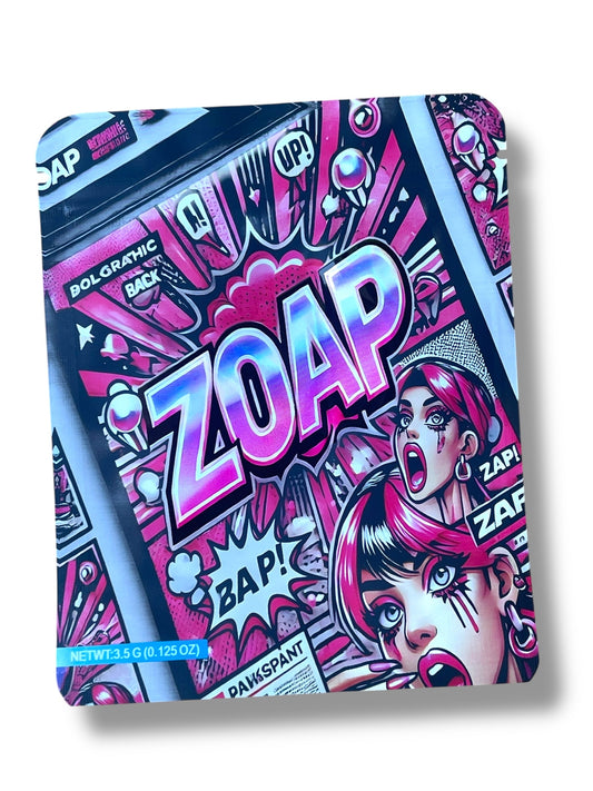 Zoap 3.5g Mylar Bag- Packaging Only