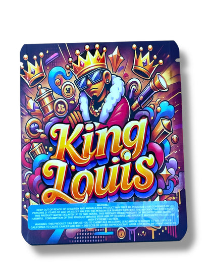 King Louis 3.5g Mylar Bag- Packaging Only
