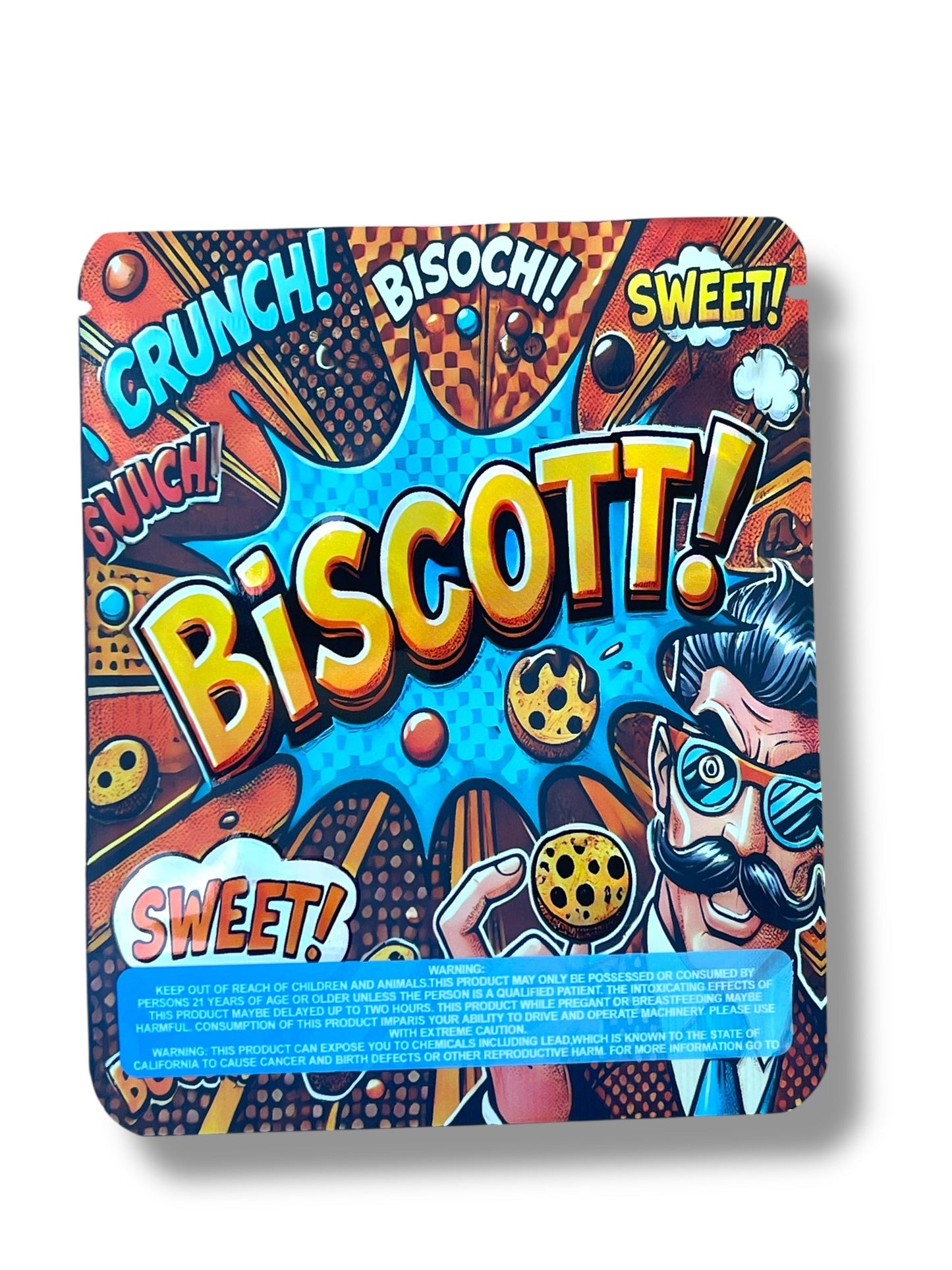 Biscotti 3.5g Mylar Bag- Packaging Only
