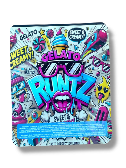 Gelato 3.5g Mylar Bag- Packaging Only