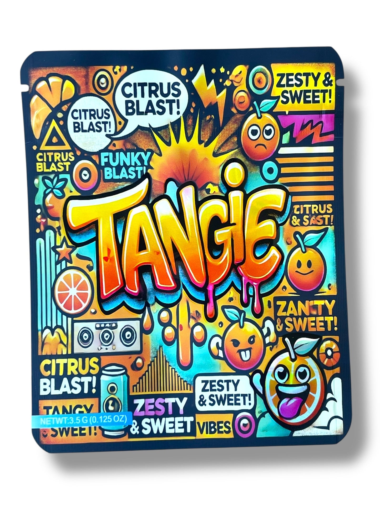 Tangie 3.5g Mylar Bag- Packaging Only