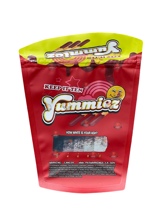 Yummiez 3.5g Mylar Bag Cut Out-The Ten