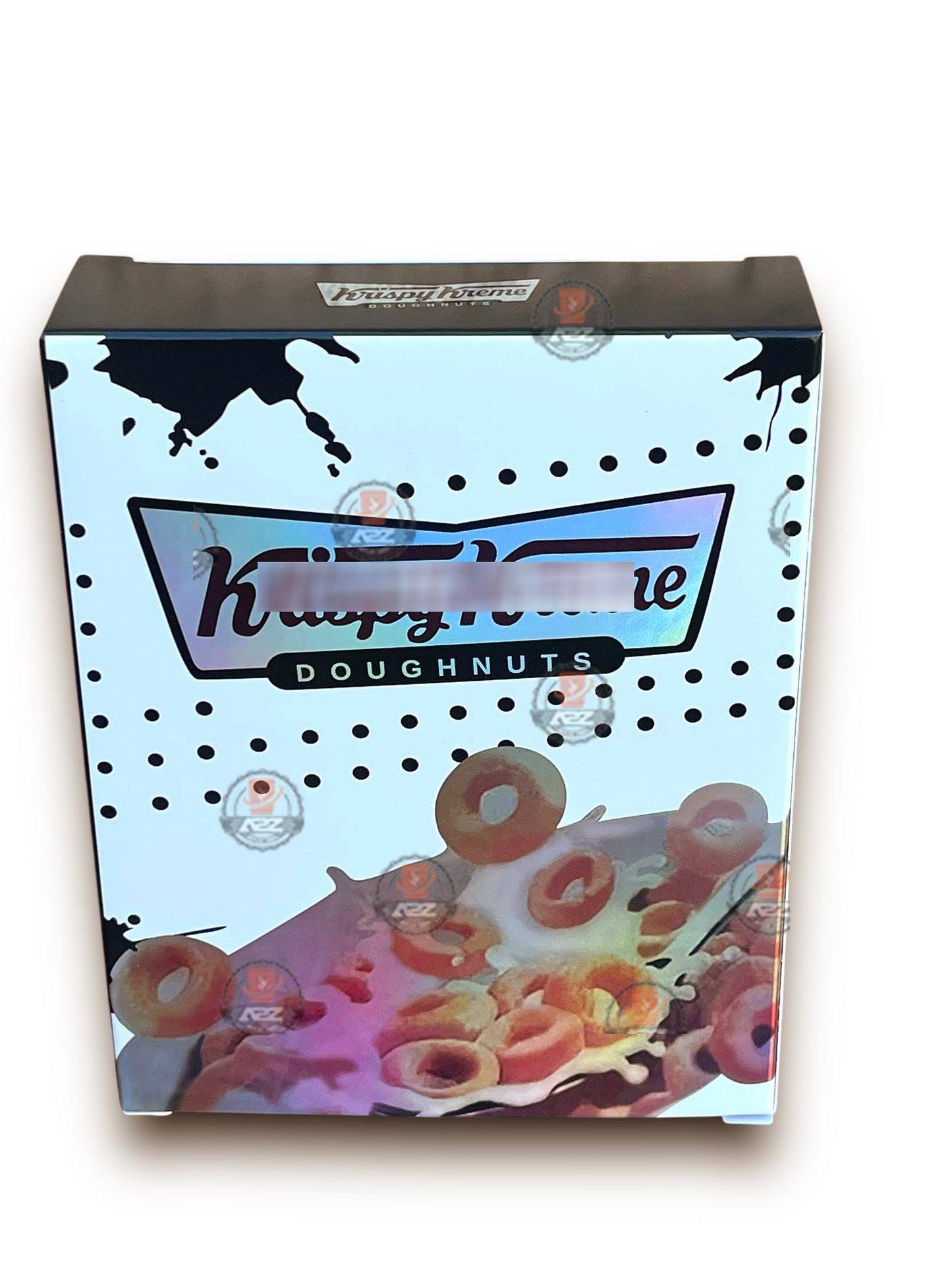 K Kreme Mylar Bags with Boxes 3.5g Box Packaging Holographic