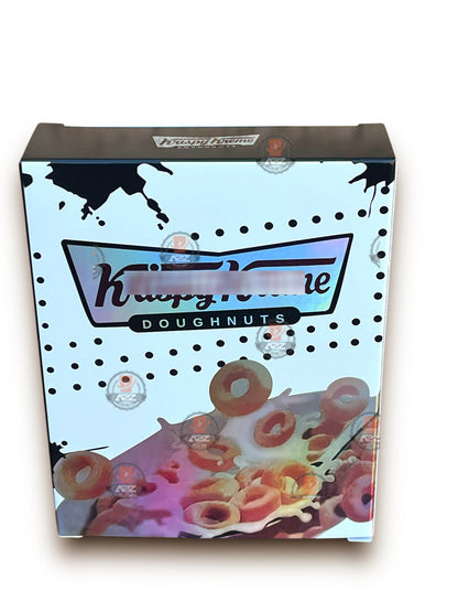 K Kreme Mylar Bags with Boxes 3.5g Box Packaging Holographic