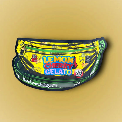Lemon Cherry Gelato 7 G Mylar Bags Backpack Boyz - Black Unicorn Hub