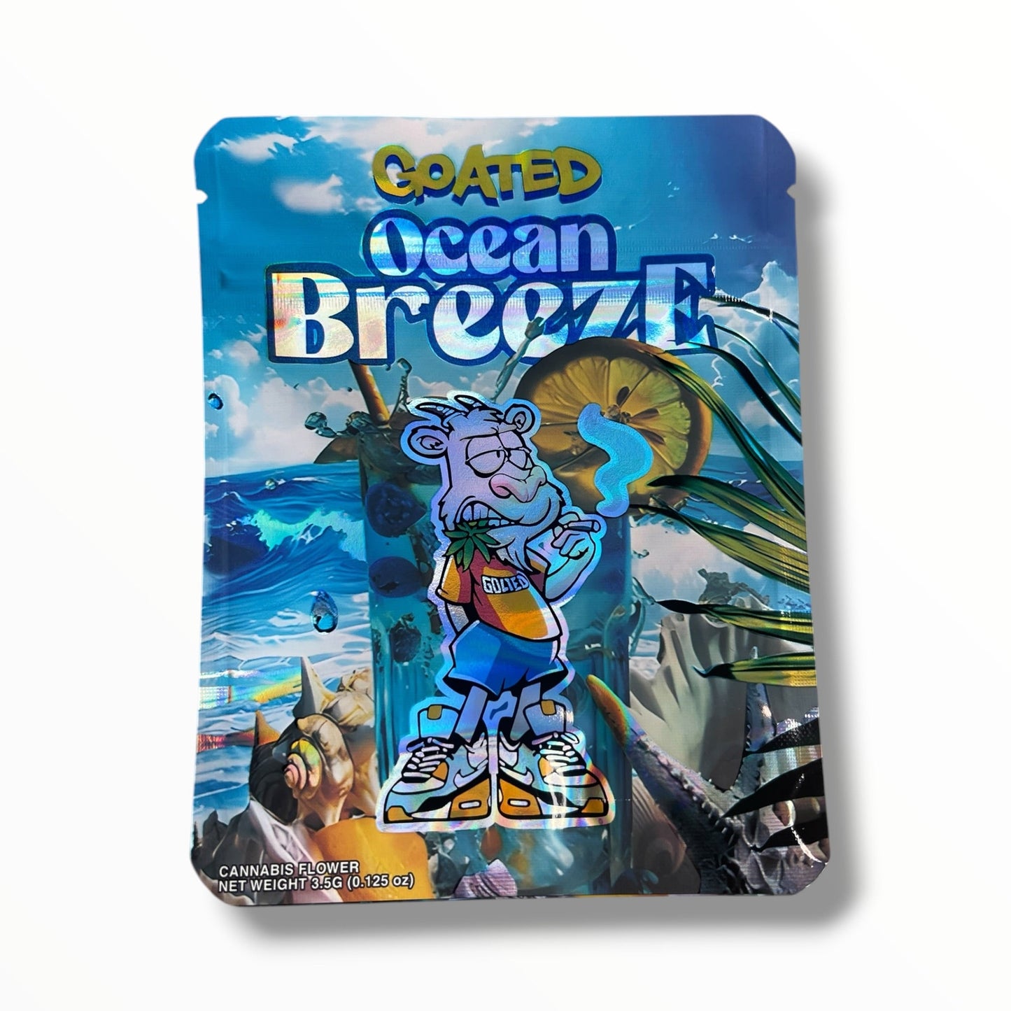 50 Different Designs 3.5g Mylar Bags – One of Each Design – Assorted Smell Proof Foil Bags – Variety Pack