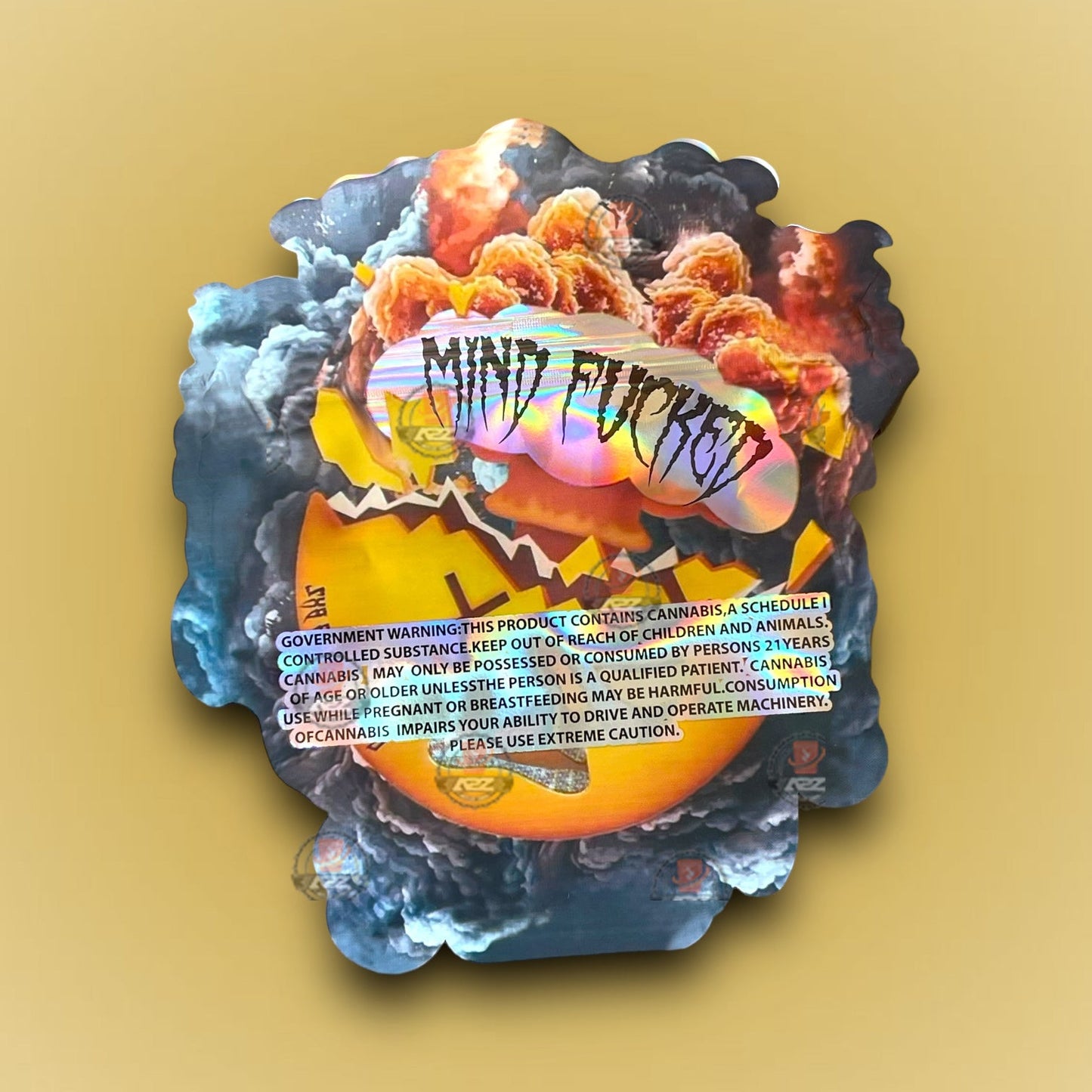 Mind Fucked 3.5G Mylar Bag LCH Pink Sherb BYZ