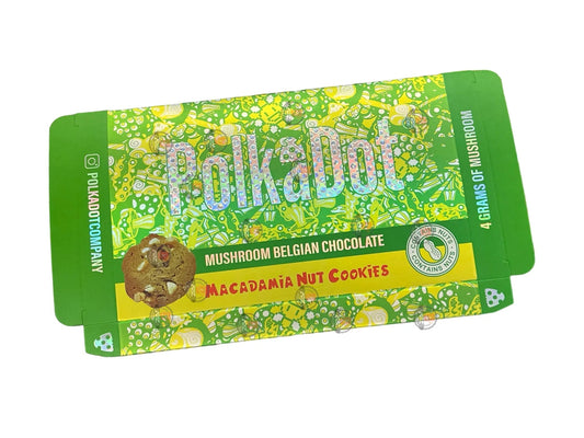 Polkadot Packaging Macadamia Nut Cookies (Master Box Included) Packaging Only - Black Unicorn Hub