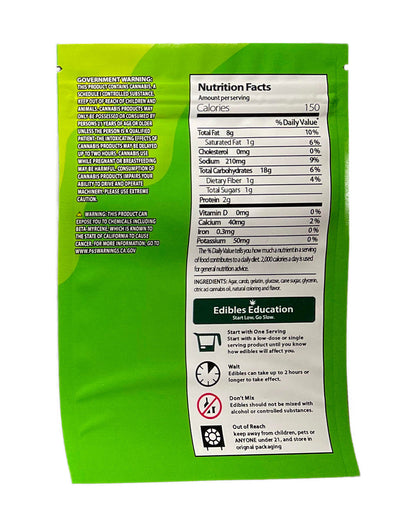 Ruffles Queso Cheese 600mg Mylar Chips bags (Bags Only)