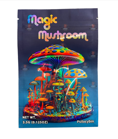 Magic Mushroom Mylar bags Empty Packaging #3