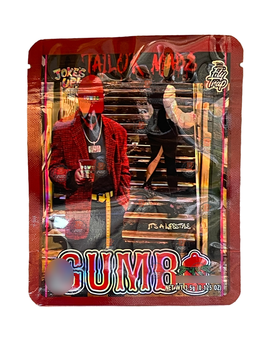 Tailor Madz Gumbo 3.5g Mylar Bag Holographic
