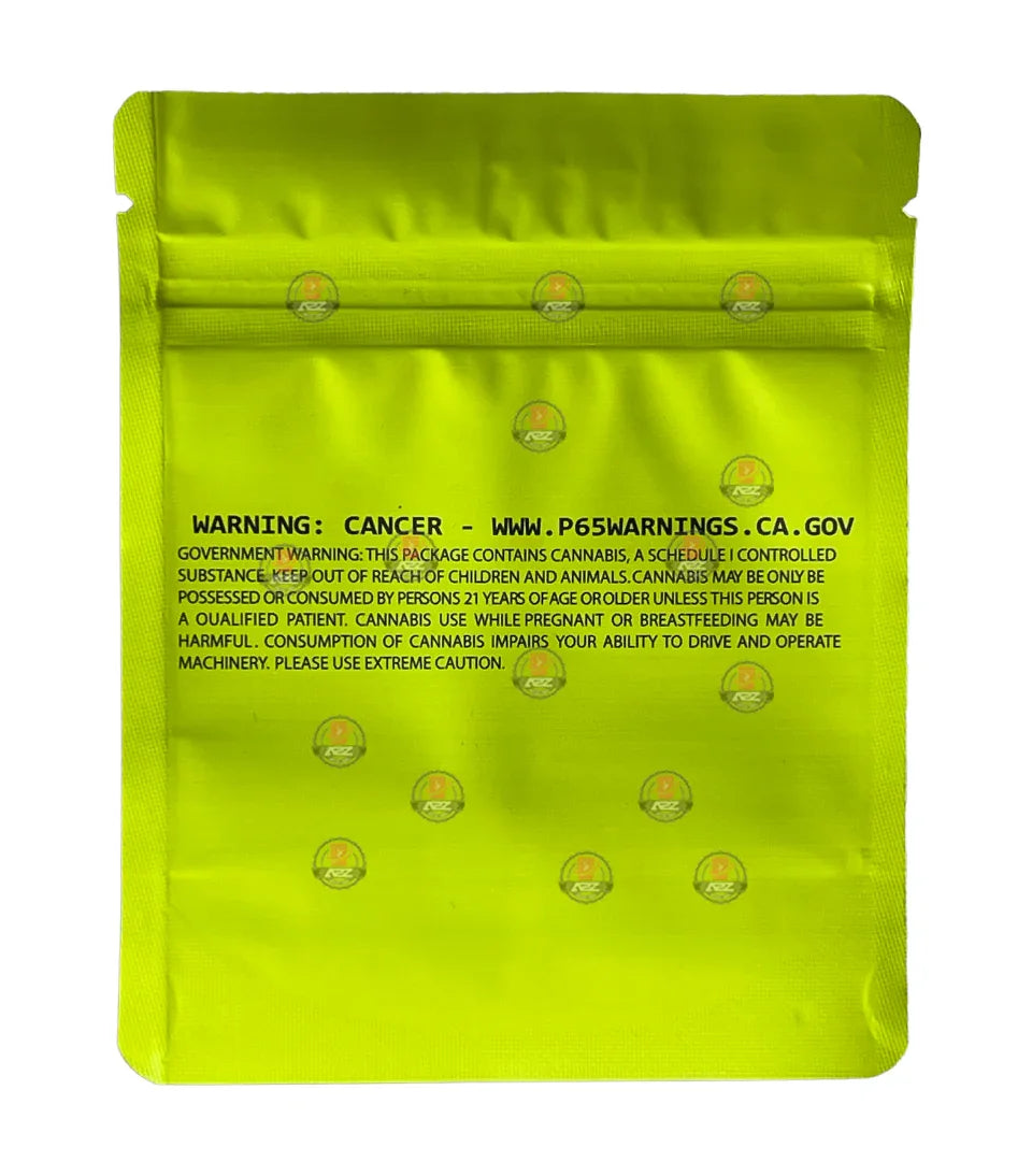 Doctor Exotics Tiki Tiki 3.5g Mylar bag Empty Packaging - Black Unicorn Hub