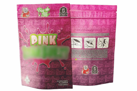 Backpack Boyz Pink 1 OZ 28G Mylar bag
