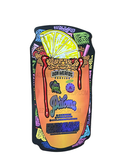 Vol 3 Paloma Don Merfos Cut out bag 3.5g Mylar bag Packaging Only - Black Unicorn Hub