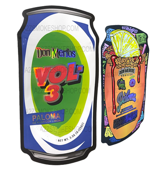 Vol 3 Paloma Don Merfos Cut out bag  3.5g Mylar bag  Packaging Only