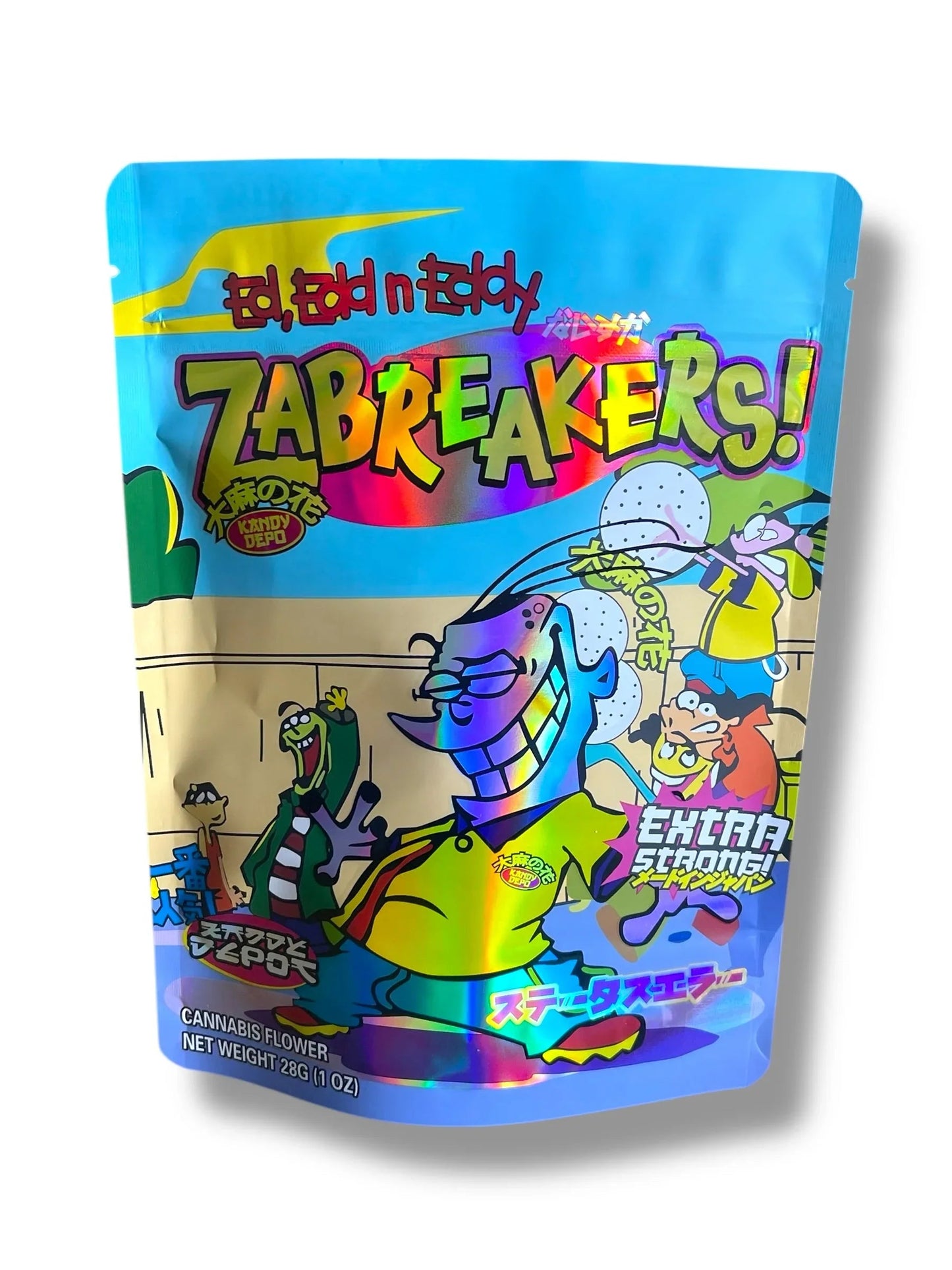 Kandy Depo ZaBreakers 1 OZ 28G empty Mylar bag 1 ounce (50 Count) - Black Unicorn Hub
