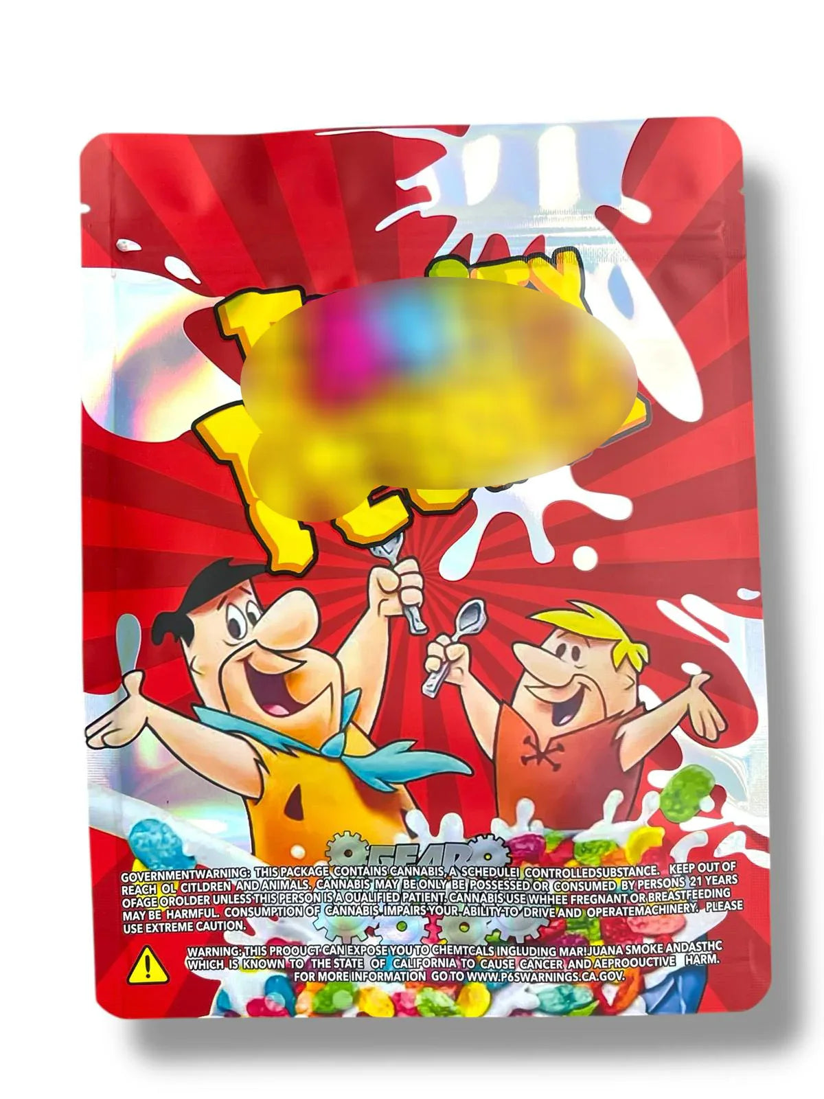 Gear Shifters 1 OZ 28G empty Mylar bag 1-ounce (50 Count) - Black Unicorn Hub