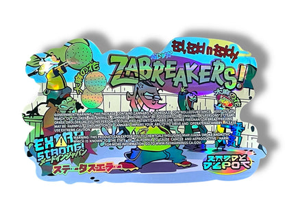 Zabreakers Extra Strong Mylar Bag 3.5g shape bags Kandy Depot - Black Unicorn Hub