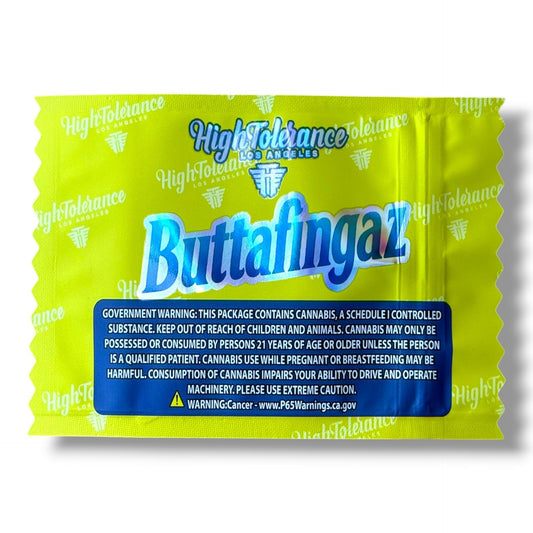 High Tolerance Buttafingaz 3.5g shape bags