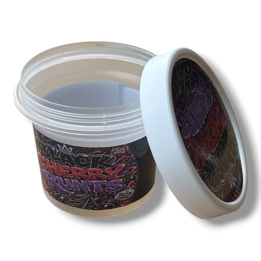 Black Cherry Runts Ice Cream Style 3.5G Plastic Jars with Display Boxes – Packaging Only (Copy) (Copy)