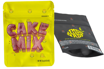Cookies Cake Mix Mylar Bags 3.5 Grams