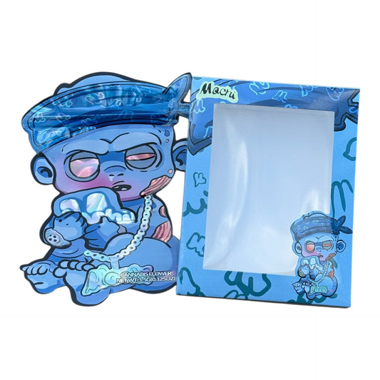 Baby Mochi 3.5g Mylar Bags & Boxes with Window High Tolerance