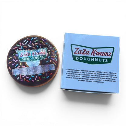 ZAZA Kreamz Doughnuts Sprinklez Mylar Bags with Boxes 3.5g Box Packaging