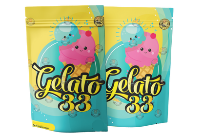 Black Unicorn - Gelato 33 Mylar bag 3.5g  For Flower