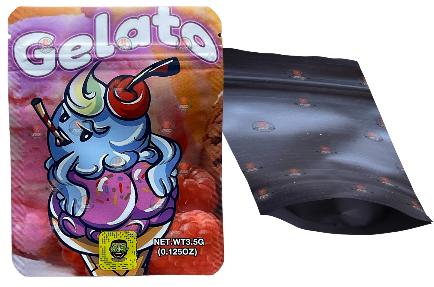 Gelato Mylar bag 3.5g Packaging Only