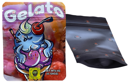 Gelato Mylar bag 3.5g Packaging Only