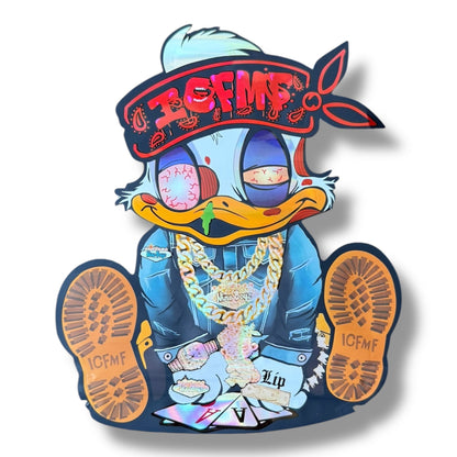 Baby Duck Mylar Bags with Boxes 3.5g Box Packaging High Tolerance