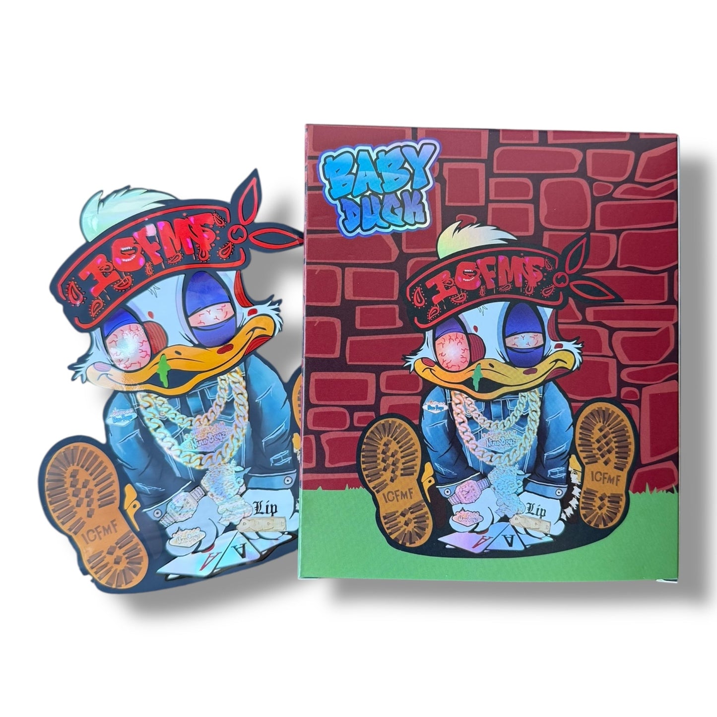 Baby Duck Mylar Bags with Boxes 3.5g Box Packaging High Tolerance