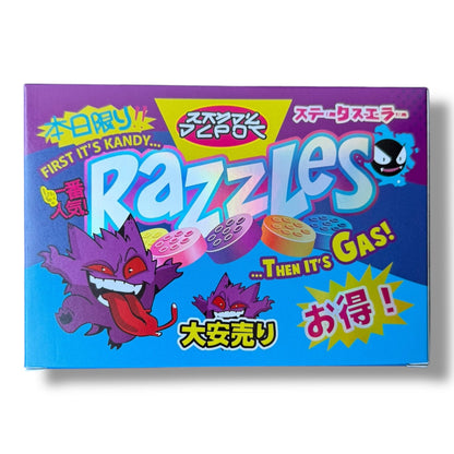 Razzles Mylar Bags with Boxes 3.5g Box Packaging Kandy Depo