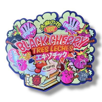 Kandy Depo Black Cherry Tres Leches Mylar Bag 3.5g shape bag